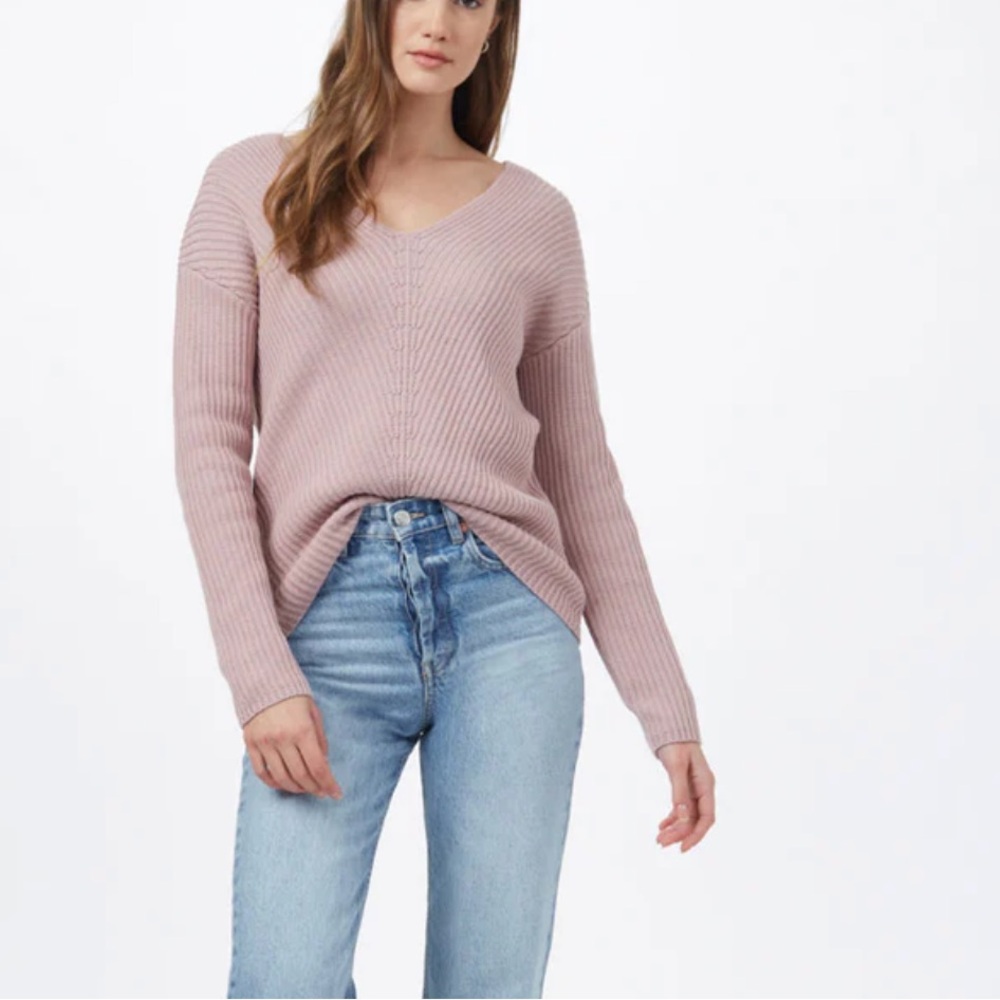 tentree Highline Women's V-Neck Sweater